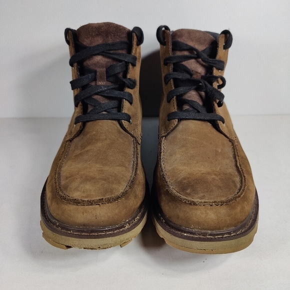 Sorel Madson Waterproof Leather Boots Brown/Black Men’s Shoes Size 11 main image 14